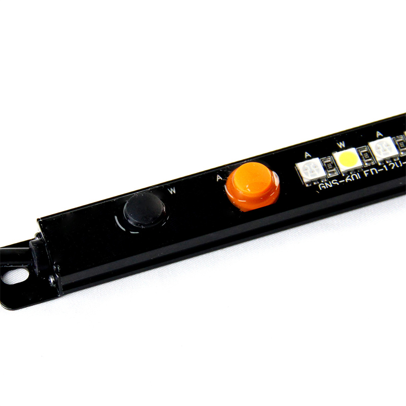 Aluminum Light Strip - Amber + White, Toggle Switch - Classic Style - 30cm 60cm 90cm 100cm available