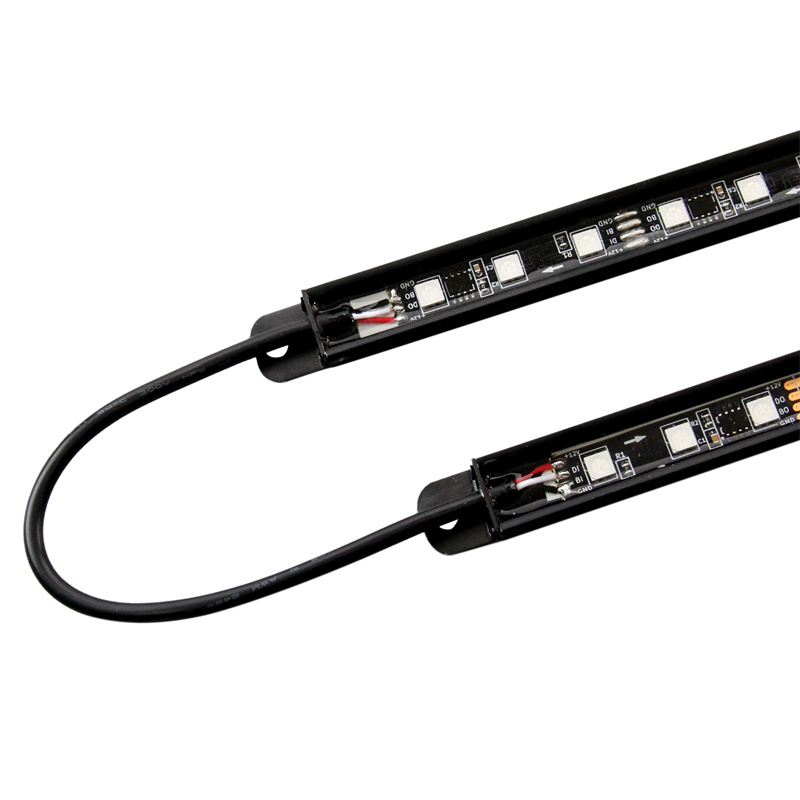 12V IP68 RGB LED Light Strip Auto Ambient Lighting Kit Multi Mode App Control