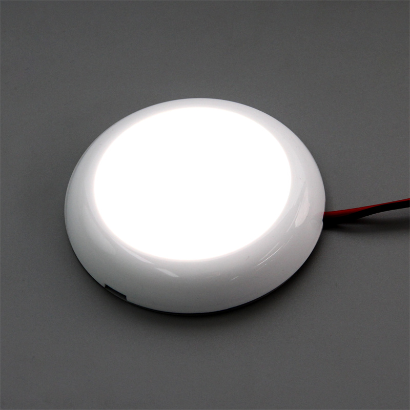 Small Size 76MM LED RV Interior Dome Light White Color