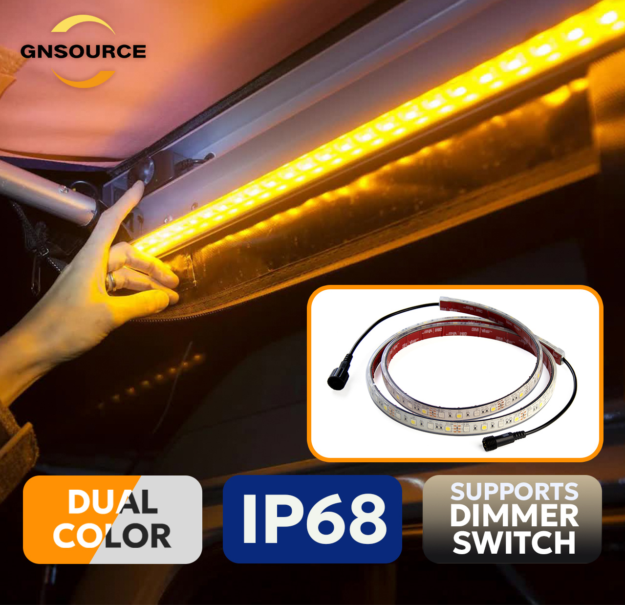 Flexible Light Strip Kit: Classic