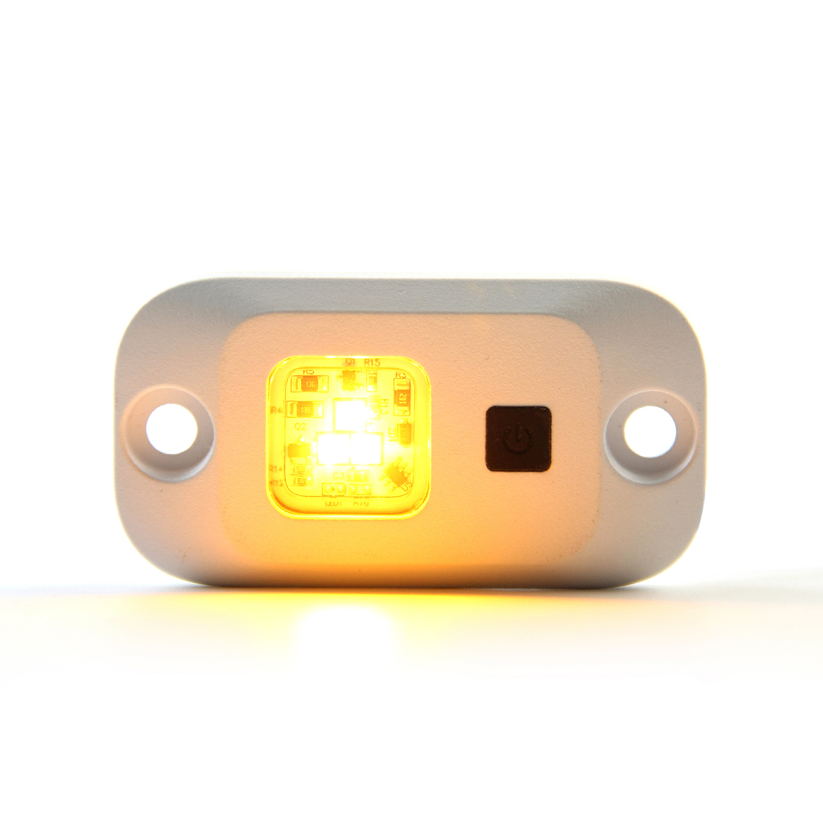 LED Rock Light with BUILT-IN DIMMER SWITCH for Roof Racks & Canopies 9 - 14V DC