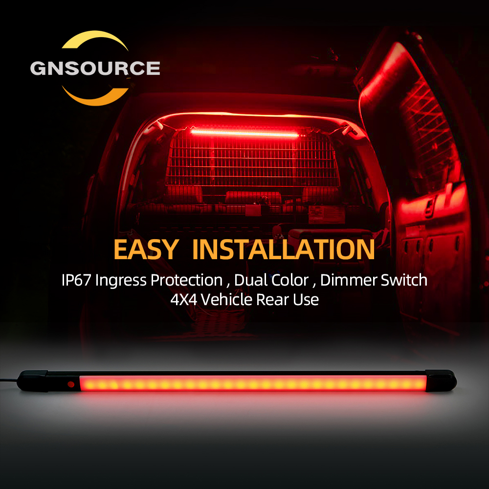 Aluminum Premium Light Strip - Dual Color, Dual Dimmer Switch  - 30cm 60cm 90cm sizes available