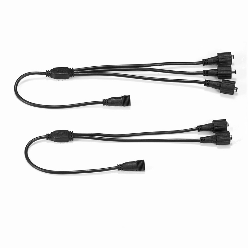 Cable Splitter - DC Plug Waterproof - 2-Way, 3-Way, 4-Way & More