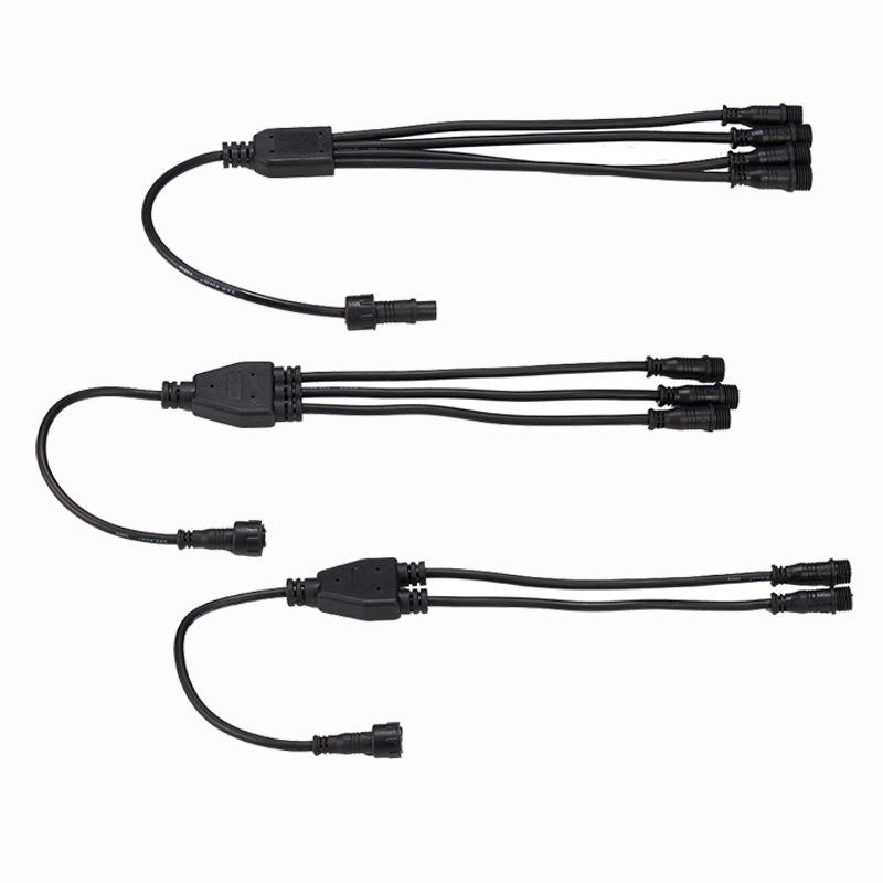 Cable Splitter - 3-Pin Waterproof - 2-Way, 3-Way, 4-Way & More