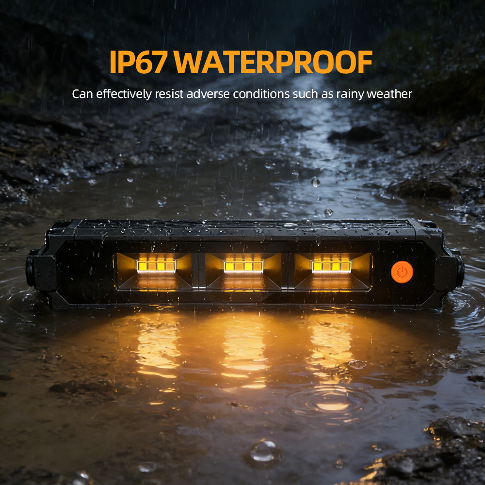 Mini Flood Lights - Super Powerful Compact Offroad Roof Rack Light 10-30V Multivolt