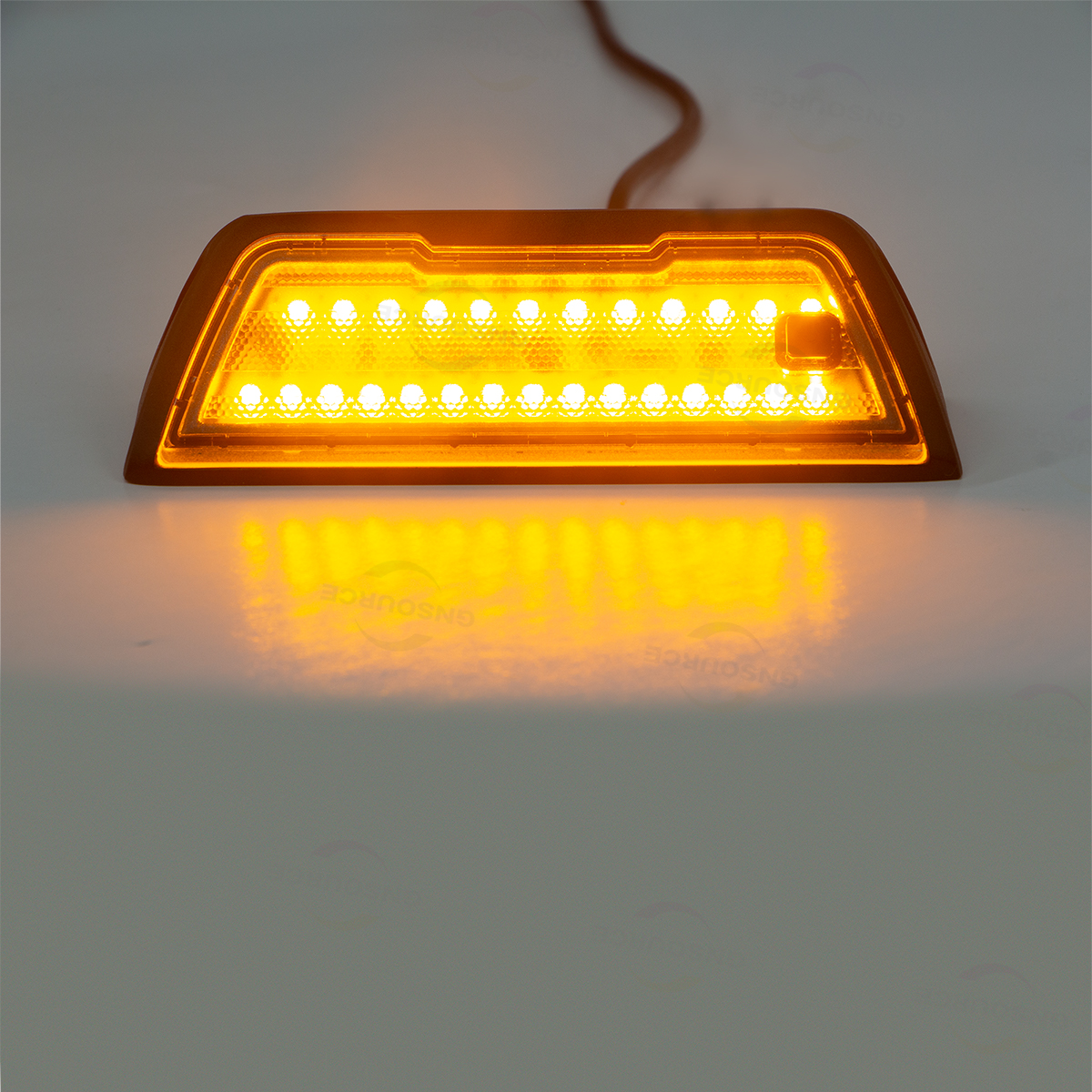 NEW BUTTON DIMMER 45-DEGREE LED WORK LIGHTS, WHITE + AMBER 12V/10-30V DC
