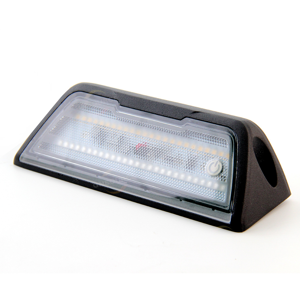CLASSIC 45-DEGREE LED WORK LIGHTS, WHITE + AMBER 12V/10-30V DC