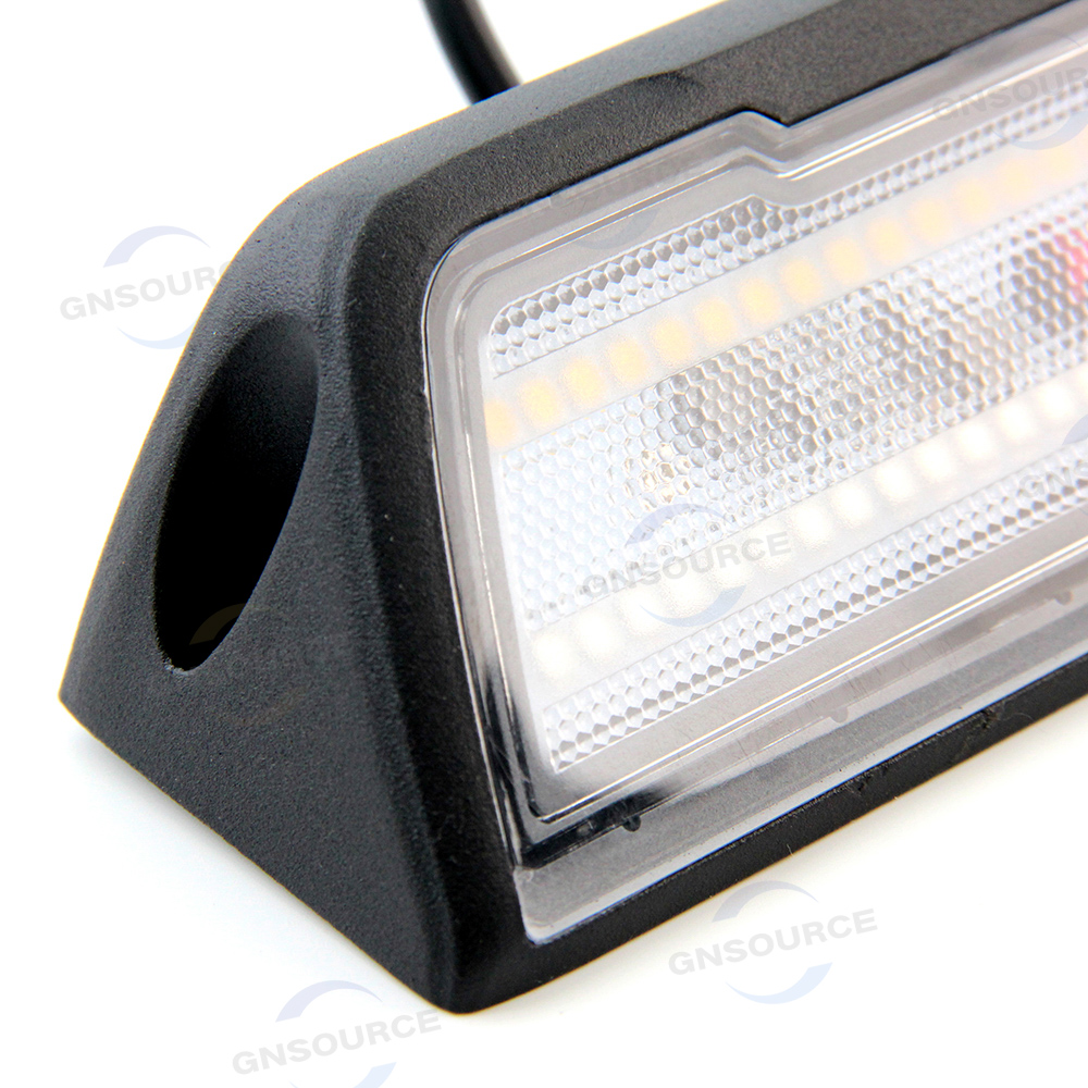 CLASSIC 45-DEGREE LED WORK LIGHTS, WHITE + AMBER 12V/10-30V DC